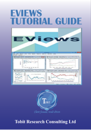 EViews Tutorial Guide PDF cover — Tobit Research Consulting Ltd